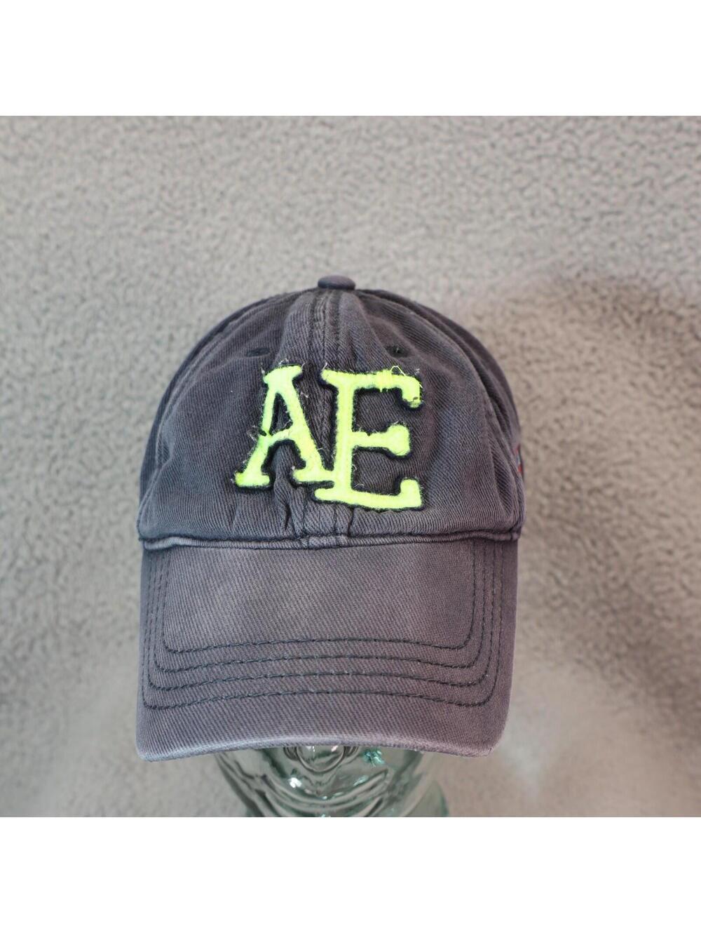American Eagle Adult Small ball cap Grey / Neon Dad Hat